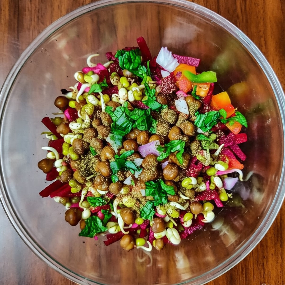 Moong Kala Chana Bowl