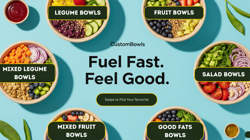 Morning Energy Bowls (6 AM - 7 PM)