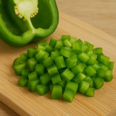 Chopped Capsicum