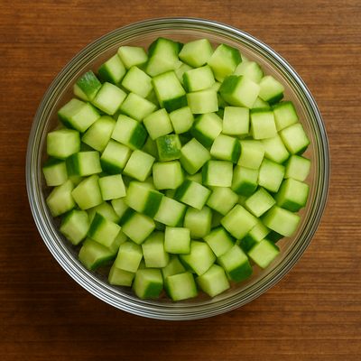 Chopped Cucumber