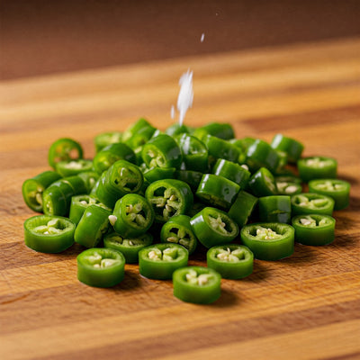 Chopped Green Chillies