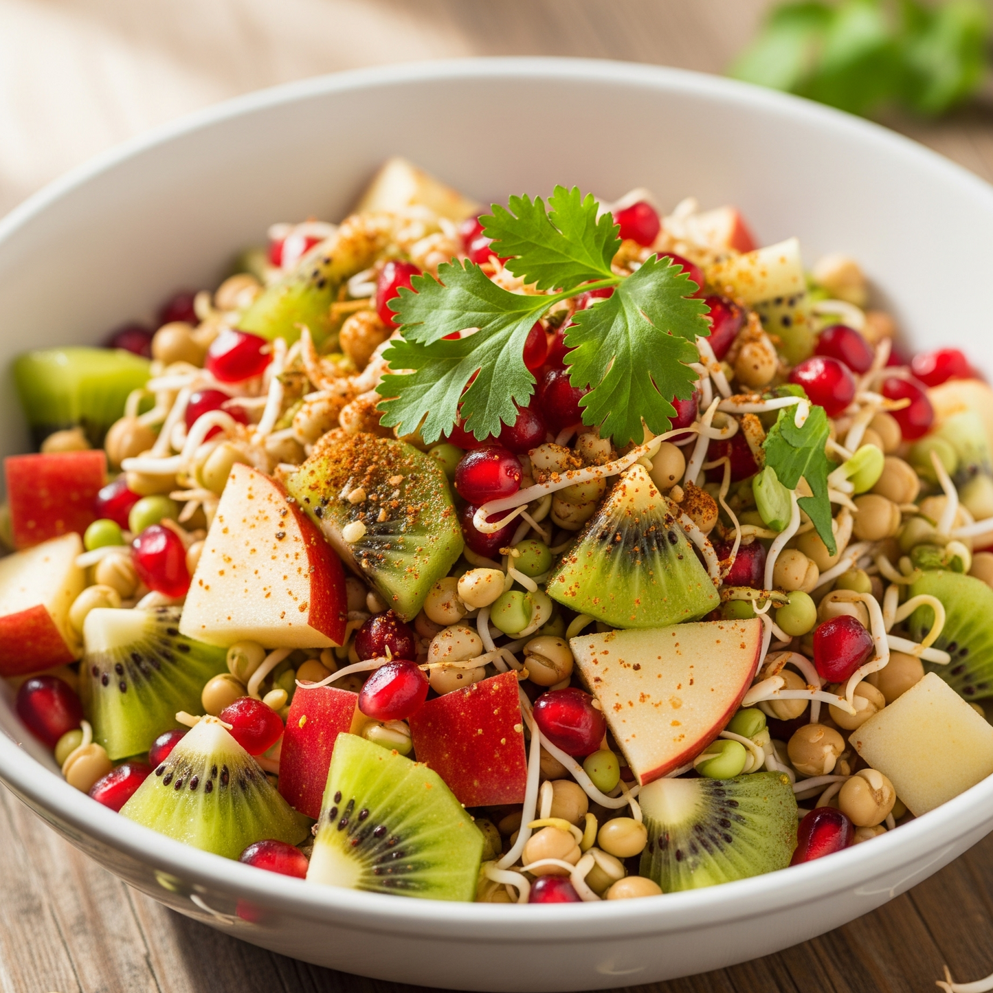 Dal Moth Kala Chana Bowl