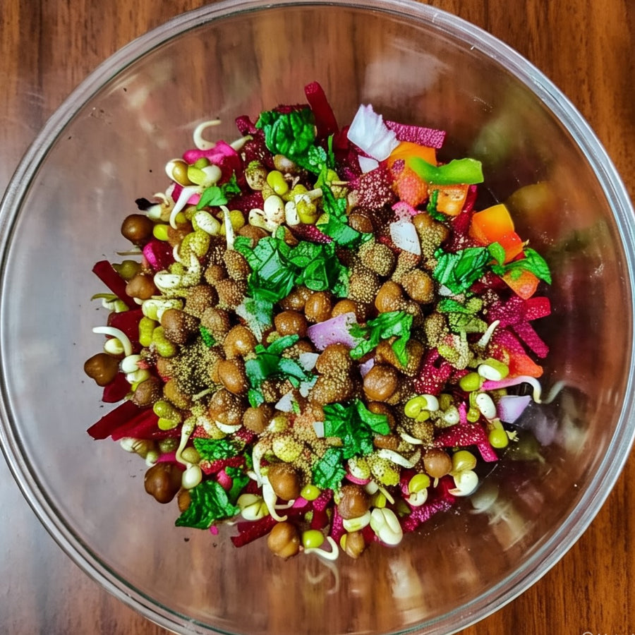 Moong Kala Chana Bowl